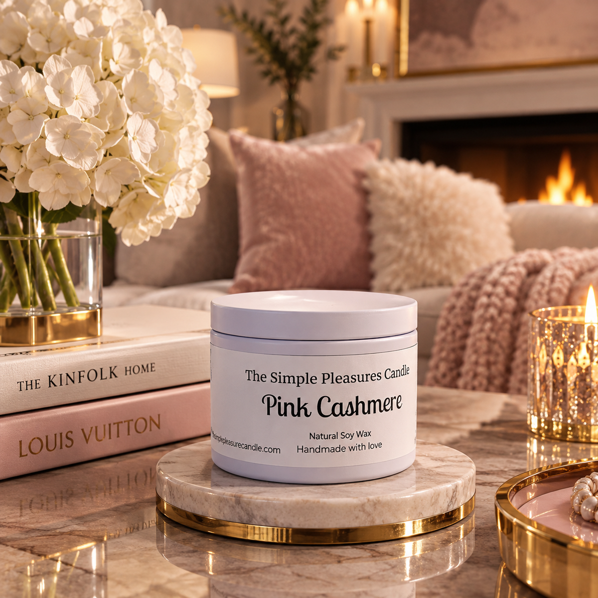 Pink Cashmere - Small